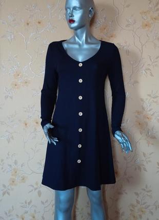 Платье в рубчик l-xl