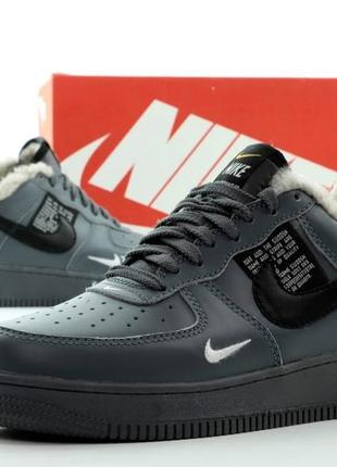 Кросівки зимні чоловічі найк форс Centre nike air force winter, кроссовки мужские зимние найк