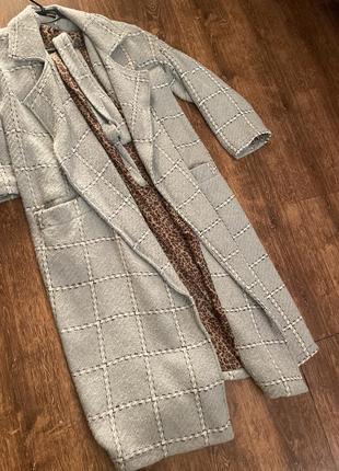 Шикарне пальто клітинка