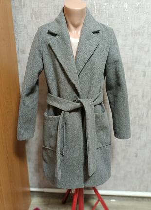 Пальто женское тонкое l-xl размер демисезонное