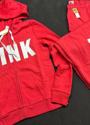 Спортивний костюм victoria's secret pink худі штани