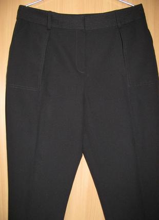 Укороченные брюки с высокой посадкой англия2 фото