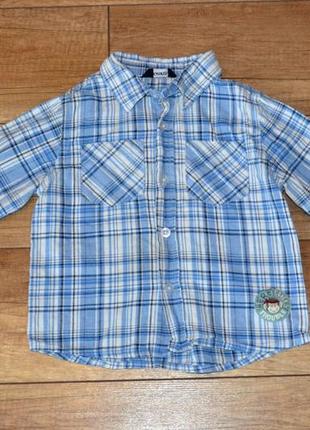 Сорочка, рубашка хлопчику george на 1-2 роки, 80-92 см