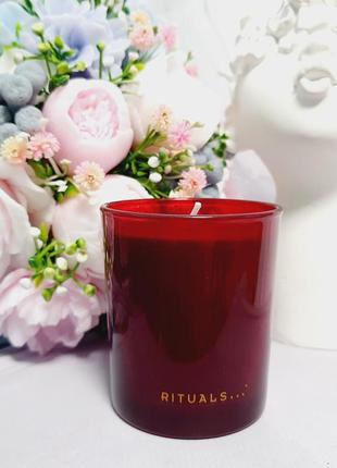 Оригінал ароматична свічка rituals the ritual of ayurveda scented candle оригинал парфюмированая свеча