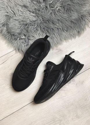 Чоловічі кросівки adidas shark boost black / smb4 фото