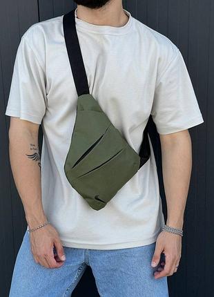 Зручна та практична сумка кобура у зеленому кольорі