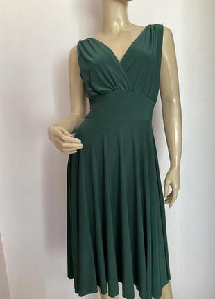 Італійська гарна сукня зеленого кольору/ l/