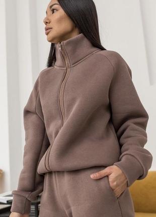 Теплий костюм , преміум футер