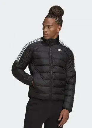 Оригінальна чоловічий пуховик adidas essentials down jacket (gh4589)