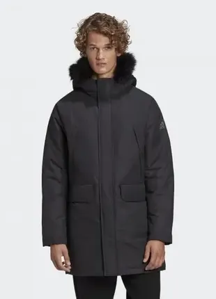 Оригінальна чоловічий пуховик adidas down jacket (gf0083)