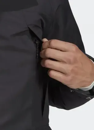 Оригінальна чоловічий пуховик adidas down jacket (gf0083)3 фото