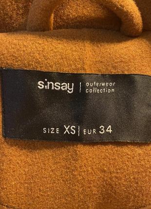 Жіноче пальто sinsay5 фото
