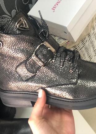 Шкіряні зимові черевики