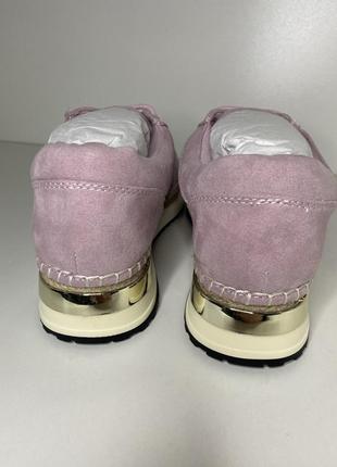 Новые женские пильно розовые кроссовки river island 38 размера10 фото