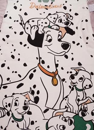 Теплий котоновий спальний термомішок  кокон 101 dalmatians бренду disney baby at primark3 фото