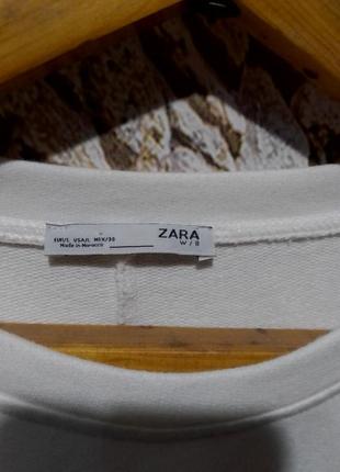 Подовжений комбінований світшот zara5 фото