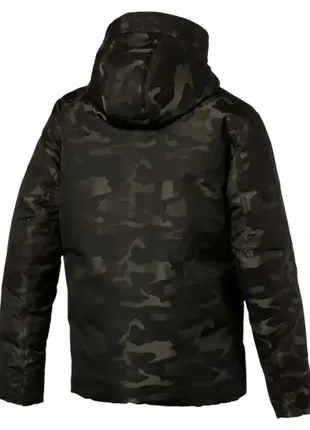 Оригінальна чоловічий пуховик puma 480 camo down jacket (580444 70)4 фото