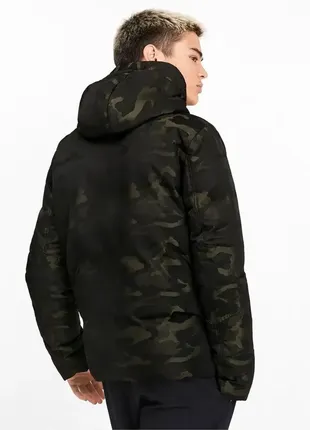 Оригінальна чоловічий пуховик puma 480 camo down jacket (580444 70)2 фото
