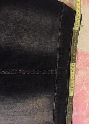 Стильная юбка мини джинсовая6 фото