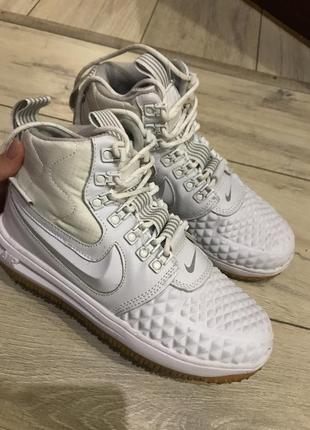 Кросівки nike lunar force 1 duckboot 💫 (nike)4 фото