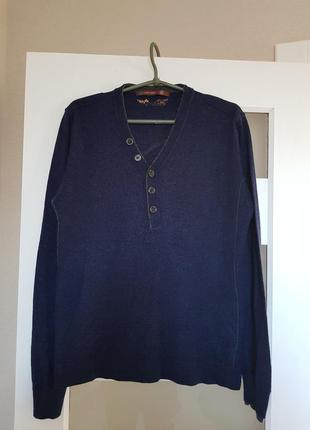 Якісний брендовий светр кофта з шерстю cast iron