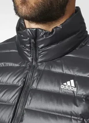 Оригінальний чоловічий пуховик adidas varilite down jacket (bs1588)3 фото