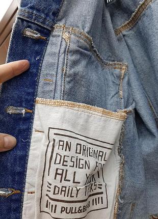 Куртка джинс pull&bear 3