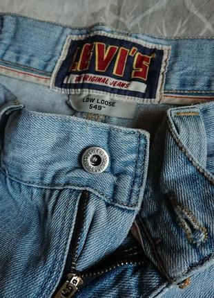 Брендові фірмові levi's 549,оригінал,розмір 34/32.6 фото