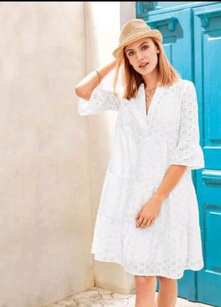Жіноча ажурна сукня з вишивкою, esmara