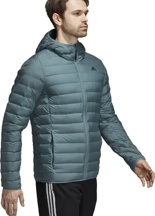 Оригинальный мужской пуховик adidas varilite soft hooded down jacket (cy8736)