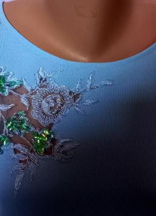 Кофта жіноча голуба 2