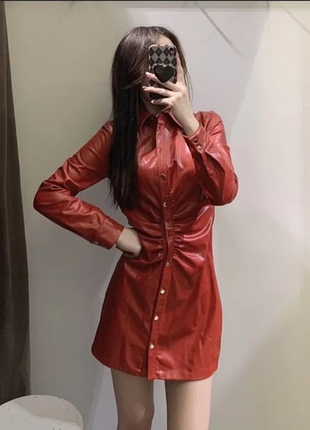 Стильное и притягательное платье zara р.м/l6 фото