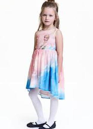 Платье фирмы h&m 4-5л "холодное сердце" frozen1 фото