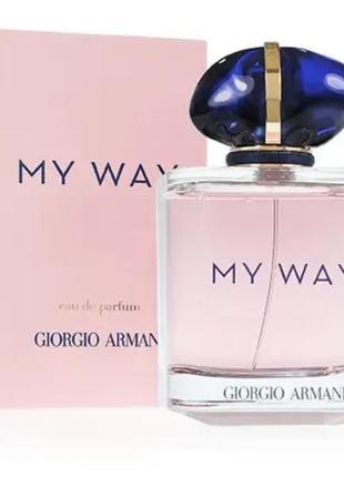 Жіночий giorgio armani my way (джорджіо армані травень вей) 90 мл9 фото