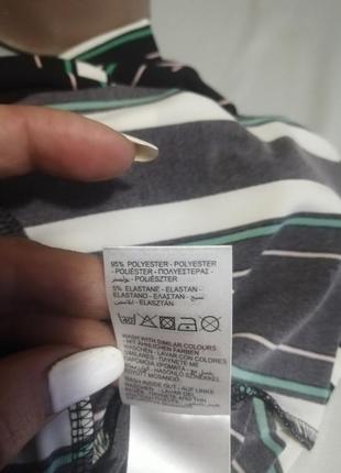 Кофточка блуза принт полоска 5