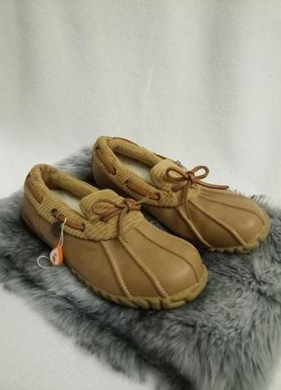 Женские резиновые туфли-уточки sporto (размер 36-37, сша)