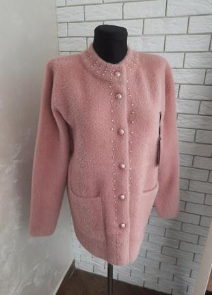 Курточка шубка пальто кофта кардиган альпака