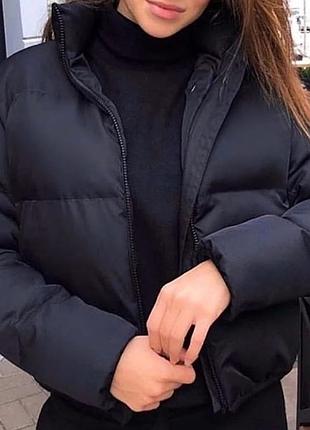 Крута дута куртка в стилі zara куртка пуховик наложка