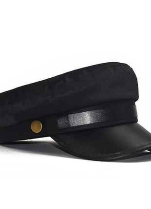 🆕 кепи с кожаным козырьком,кепка-ньюбой, капитанка, фуражка