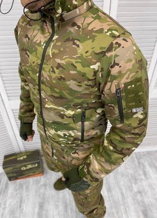 Тактична зимова куртка squad tactic multicam soft-shell.