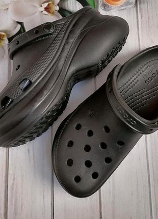 Жіночі крокси сабо crocs classic bae clog чорні