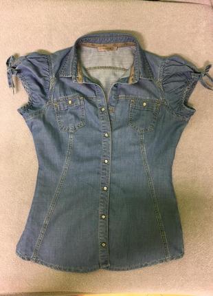 Джинсовая рубашка toy g