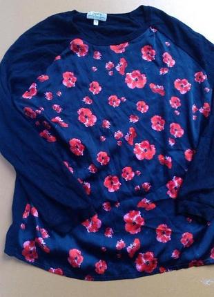 Кофточка в маки