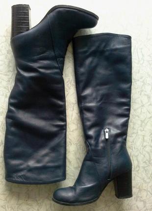 Сапоги зимние кожа krokus s