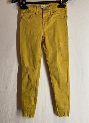 Фирменные джинсы 👖 128 см  7-8 лет