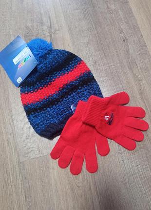 Набор шапка+перчатки