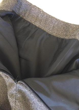 Шерстяные шорты серые на подкладке3 фото