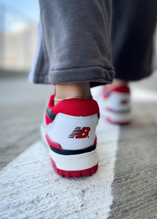 Кросівки new balance 550 white/red9 фото