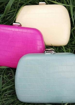 Клатч екошкіра, італія