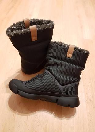 Зимові черевики clarks tri aspen gtx black2 фото
